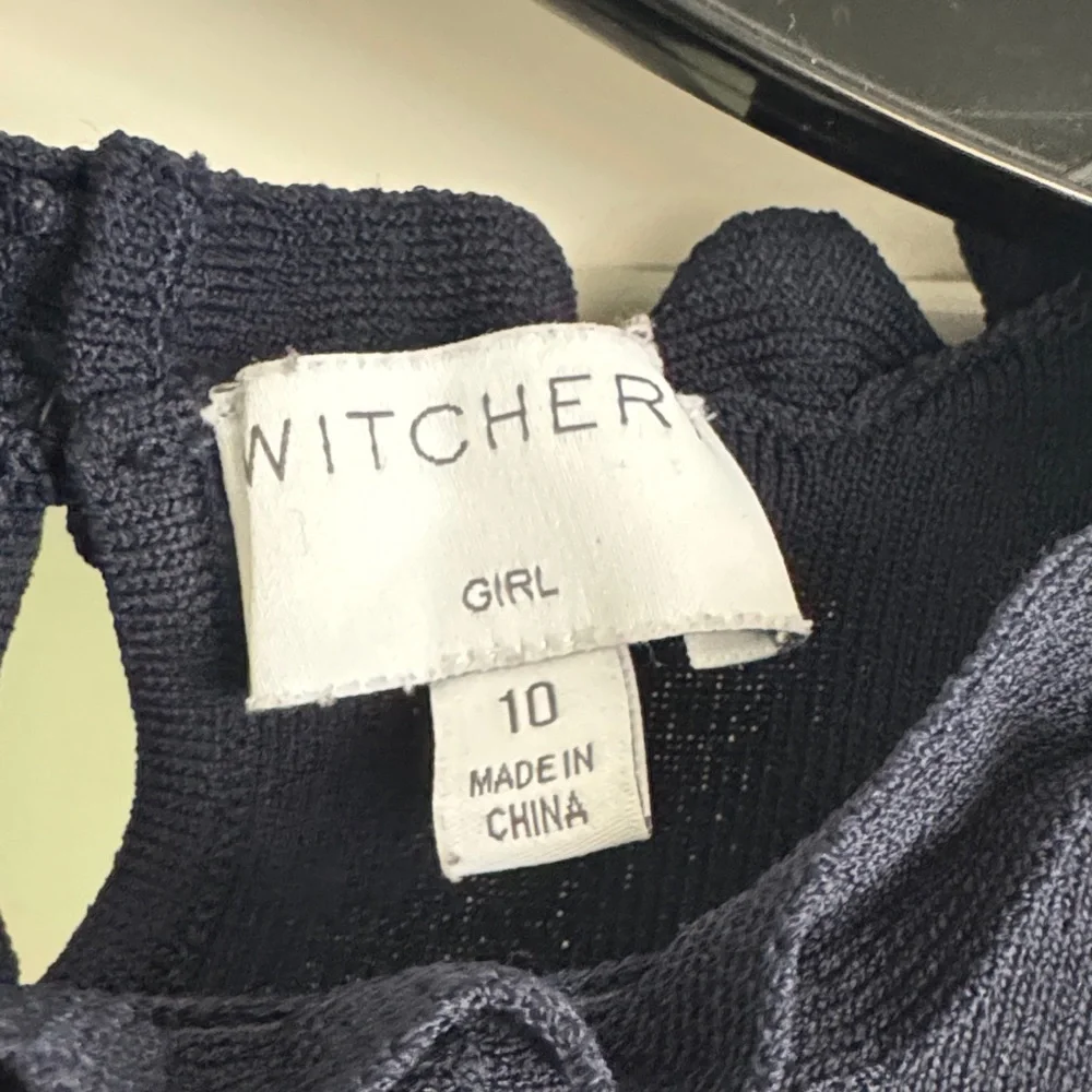 Witchery Midnight Blue Ruffle Dress - Picture 3 of 4